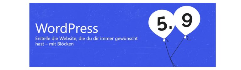 Titelbild wordpress 5.9