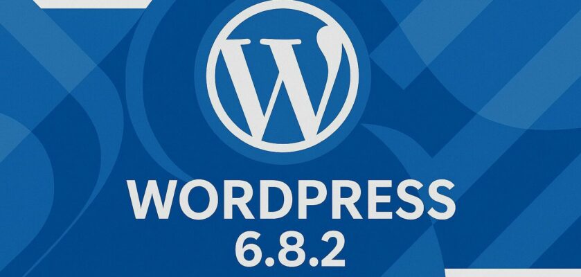 Headerbild Beitrag Update WordPress 6.8.2